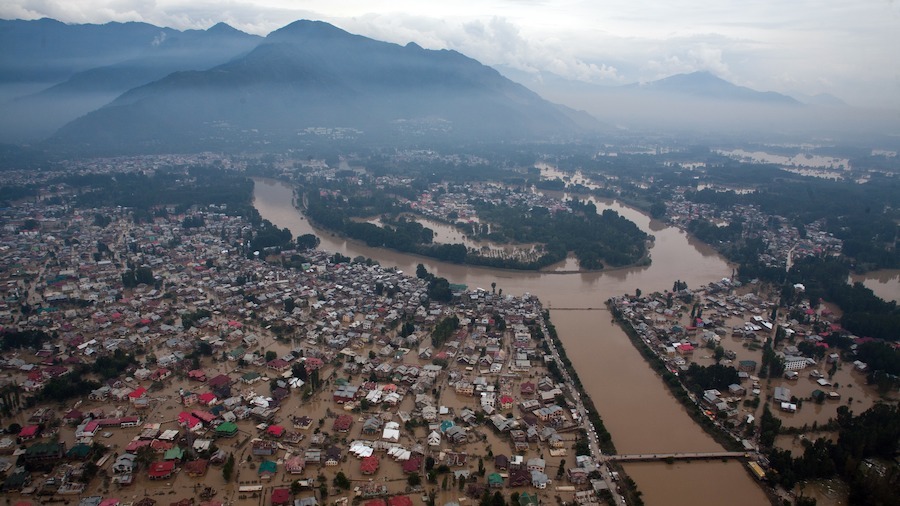 Floods in Srinagar Floods in Srinagar