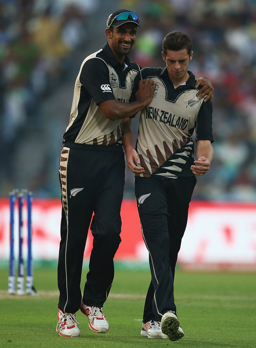 Ish Sodhi and Mitchell Santner