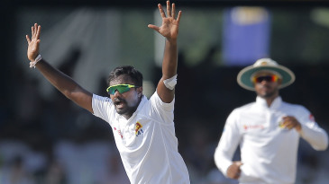 Sri Lanka’s Malinda Pushpakumara joins the 1000-wicket club