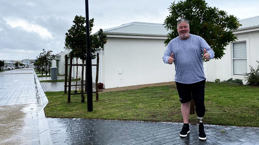 Moles is planning to raise money for the Professional Cricketers' Trust, which paid for his prosthetic leg Moles is planning to raise money for the Professional Cricketers' Trust, which paid for his prosthetic leg