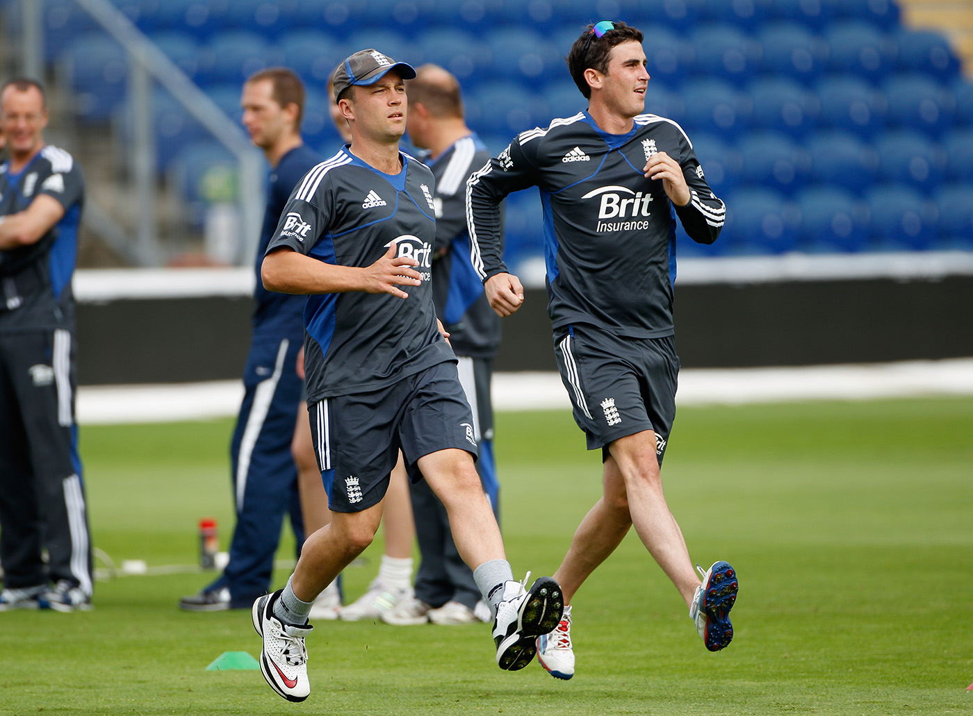 Translation difficulties: Craig Kieswetter (right), who left South Africa after having represented the country in an Under-19 World Cup, said things would have been easier for him as an England player if he had been seen as more English