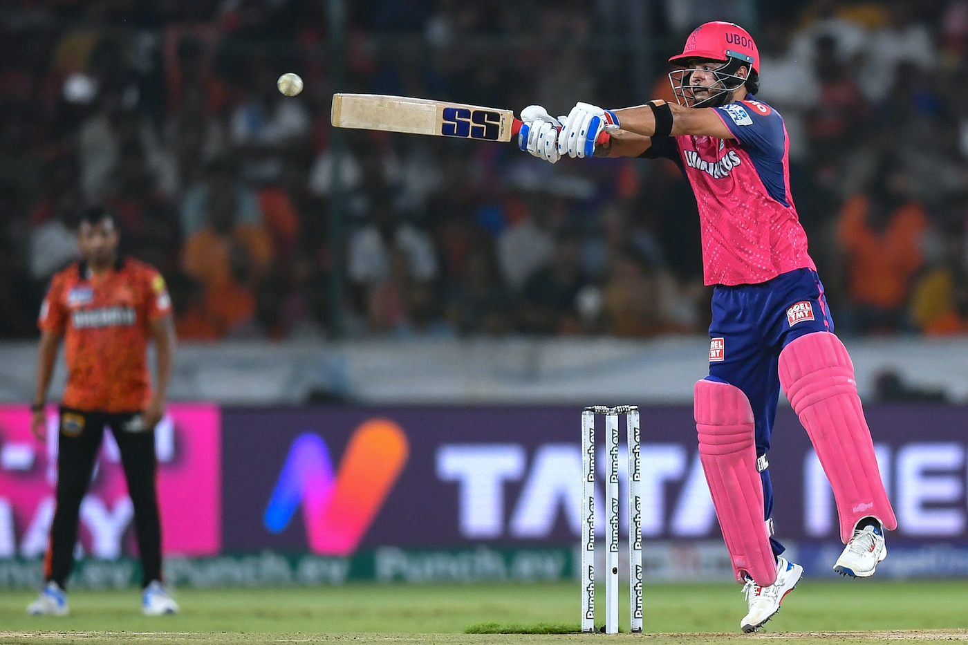The 2024 IPL season was Parag's best with the bat. He scored 573 runs at a strike rate of  149.2, and Royals finished third on the points table. This season he has only managed 258 runs so far, but at a strike of nearly 152