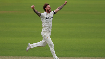 Fisher, Clark share six to put Surrey on top in Worcester