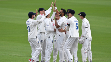 Unadkat four-for, Hughes fifty ensure Sussex take strong grip