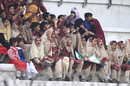 Schoolkids come out to watch the cricket in Multan, Pakistan vs England, 2nd Test, Multan, 2nd day, October 16, 2024