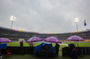 The rain in Bengaluru persisted after the lunch break, India vs New Zealand, 1st Test, Bengaluru, 4th day, October 19, 2024