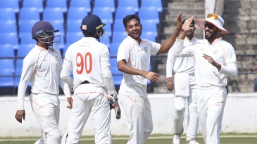 Dubey five-for takes Vidarbha into Ranji final despite Shardul and Mulani’s fightback