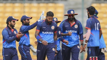 Debutant Amit Pasi’s record ton leads Baroda to victory against Services