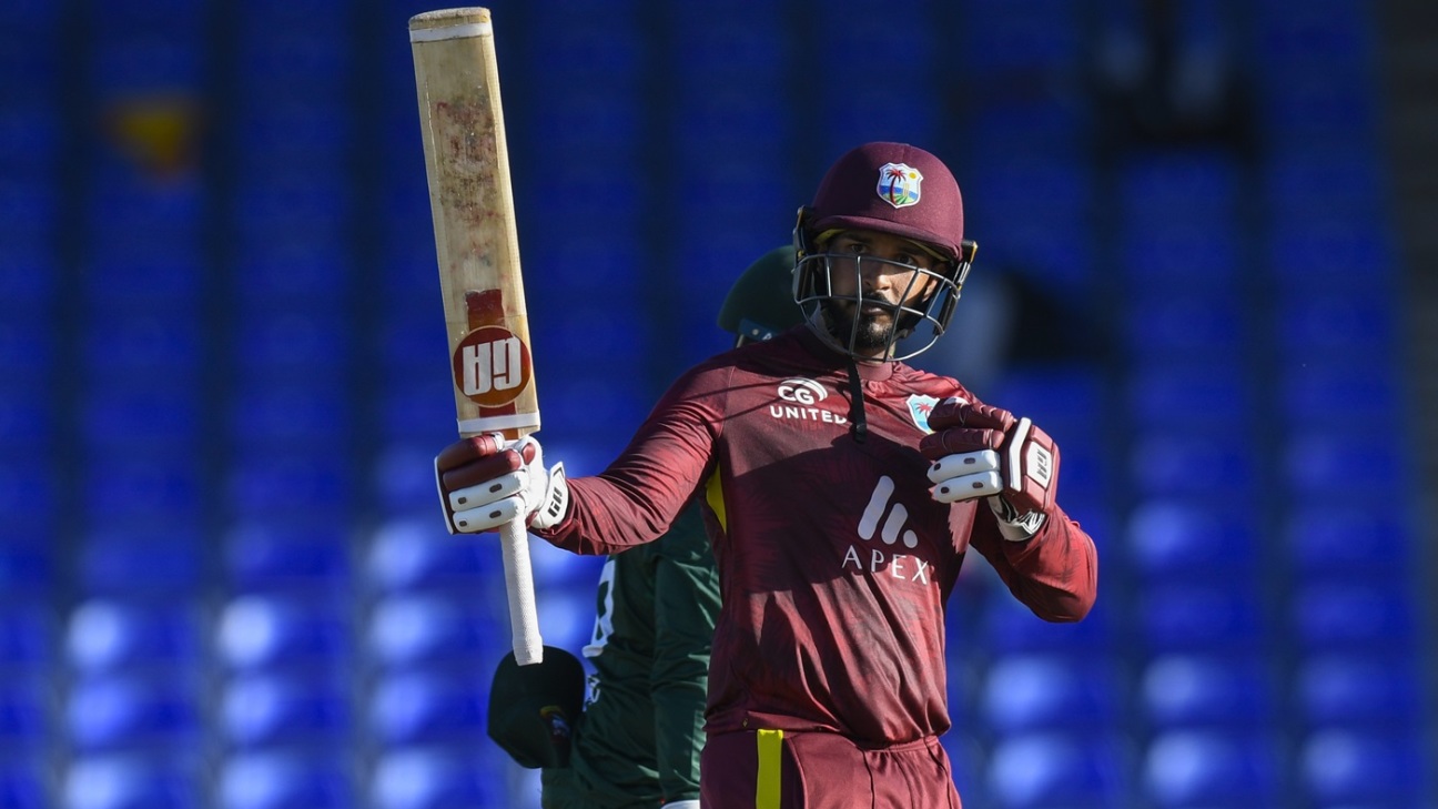 Simmonds and Jangoo star in West Indies’ consolation win