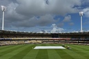 Rain continued to interrupt play at the Gabba, Australia vs India, 3rd Test, Brisbane, 4th day, December 17, 2024