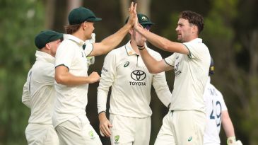 Buckingham, Hardie bowl Australia A to innings victory