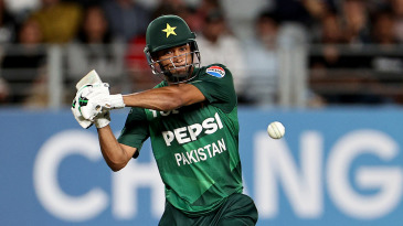 Nawaz slams century as Pakistan chase 205 in 16 overs