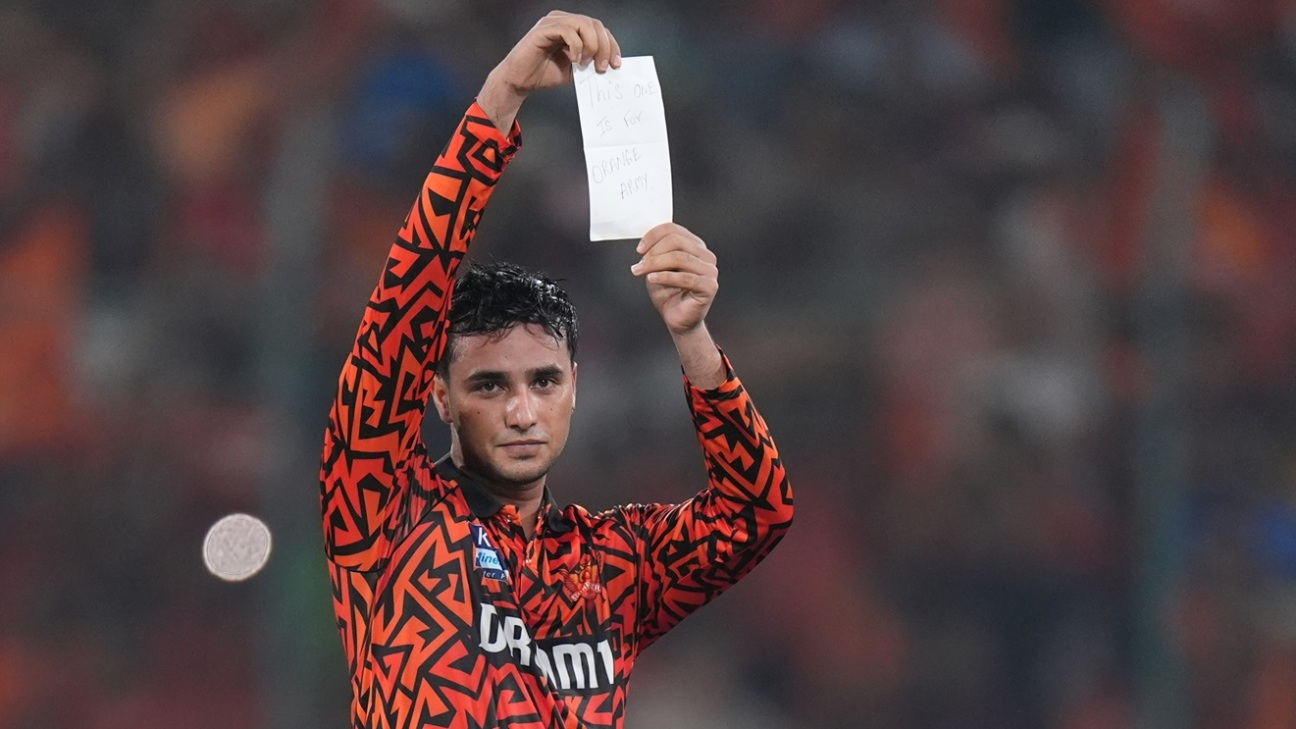 ‘Felt today was going to be my day’ – Abhishek dedicates century to Orange Army