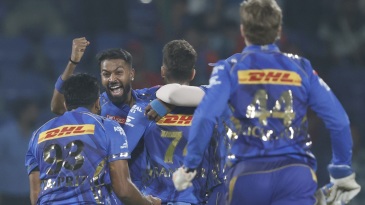 Mumbai Indians clinch thriller to end Delhi Capitals’ unbeaten streak