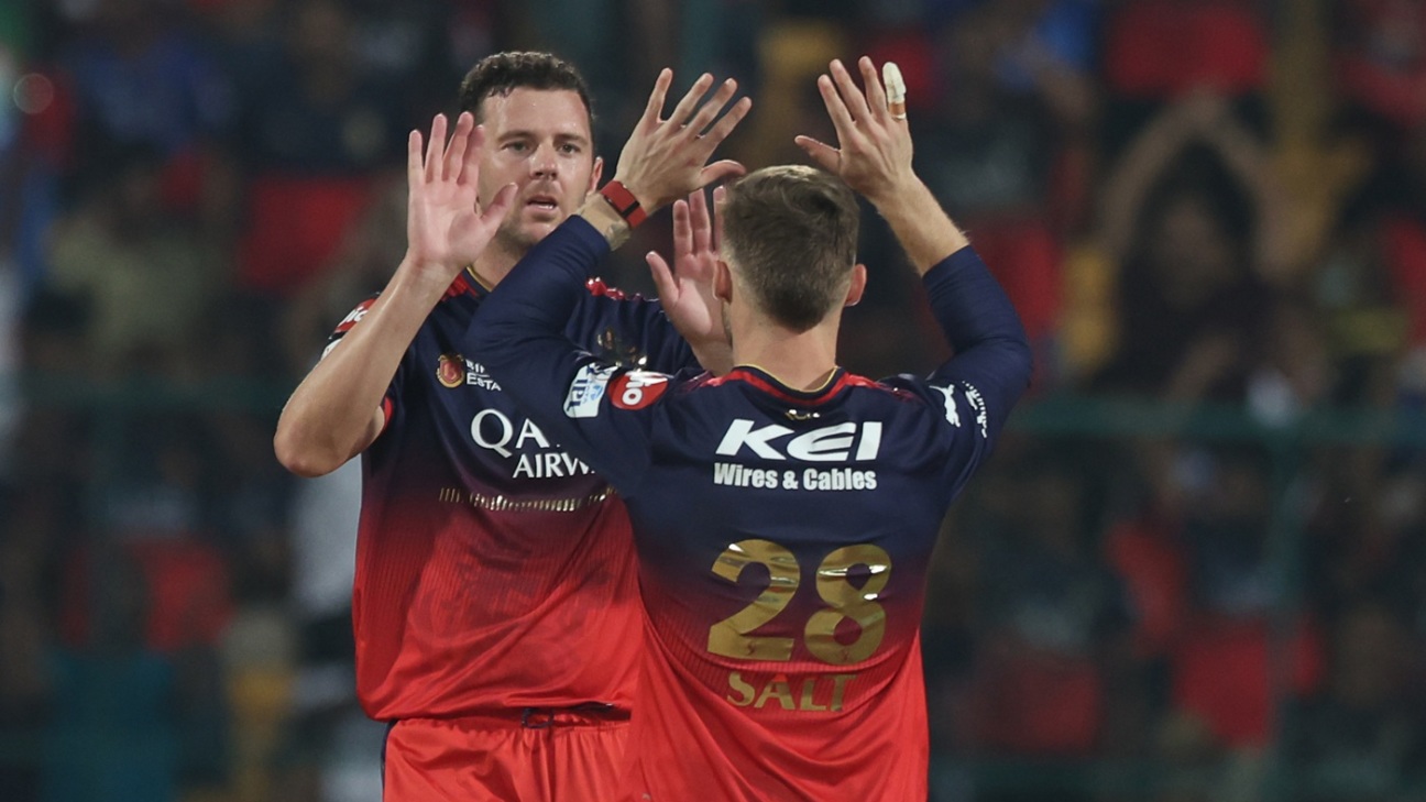 Hazlewood returns to bolster RCB ahead of IPL 2025 playoffs