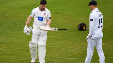 Hampshire thwarted by dogged Dickson before rain arrives