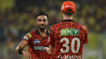 Harshal, Cummins capitalise on dry pitch to keep CSK down