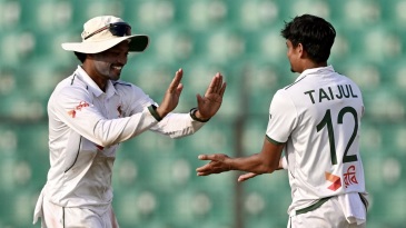 Taijul takes five as Zimbabwe collapse after bright start to second Test