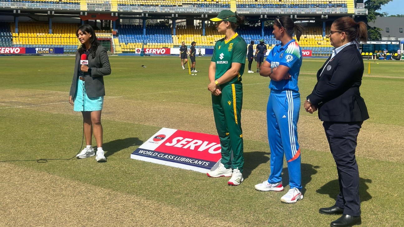 Unchanged India bat; South Africa hand debut to Karabo Meso