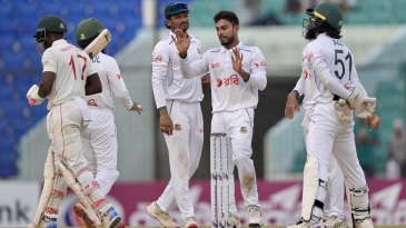 Mehidy’s heroics with bat and ball helps Bangladesh level series