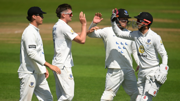 Jack Carson spins Sussex to emphatic nine-wicket victory