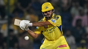 Mhatre, Brevis shine but RR restrict CSK to 187