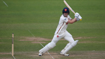 Charlie Allison tons up again to steady Essex