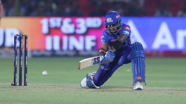 Suryakumar fifty helps MI huff and puff to 184