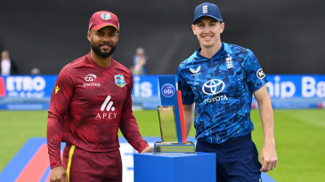 West Indies bowl first as Harry Brook’s ODI reign begins