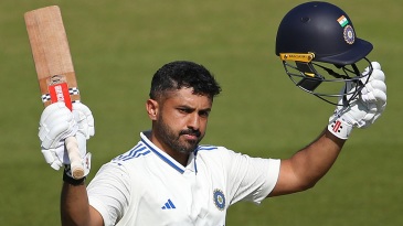 Nair pushes for Test case with 186* on opening day of England tour