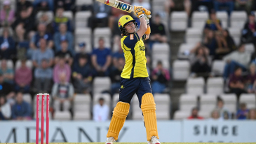 Dewald Brevis’s six-filled debut powers Hampshire to huge win