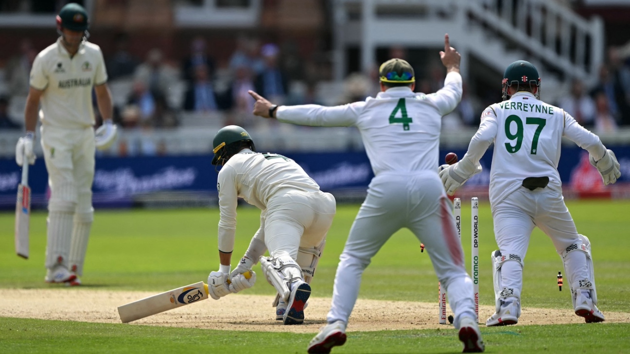 Alex Carey has another eventful outing at Lord’s
