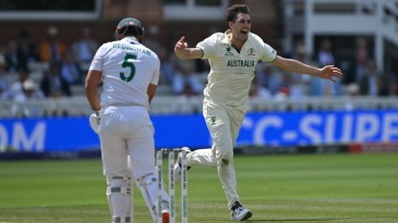 Cummins eighth Australian to 300 Test wickets