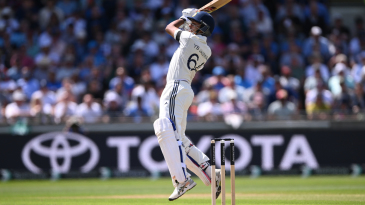 Jaiswal passes fifty, but Carse jolts India before lunch