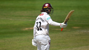 Kohler-Cadmore century ensures Somerset ease to stalemate