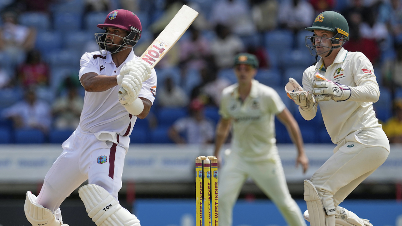 Seales’ late strikes, King’s 75 put Australia under pressure