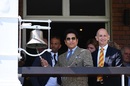 Sachin Tendulkar rings the bell at Lord's, England vs India, 3rd Test, 1st Day, London, July 10, 2025