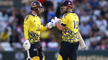 Alex Lees scores maiden T20 ton to secure Durham’s quarter-final place