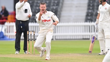 Mason Crane’s six turn the tables on Lancashire
