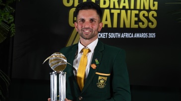 Maharaj and Mlaba win the big ones at CSA annual awards