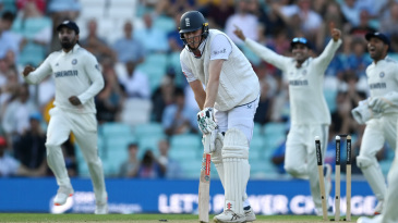 Jaiswal hundred, Siraj’s late strike make India favourites