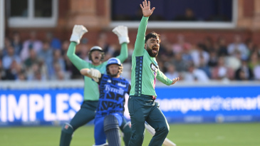 Rashid Khan, Sam Curran hobble London Spirit for 80
