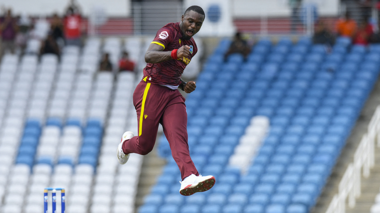 Seales’s strikes, Rutherford’s blitz, Chase’s control help West Indies pull level