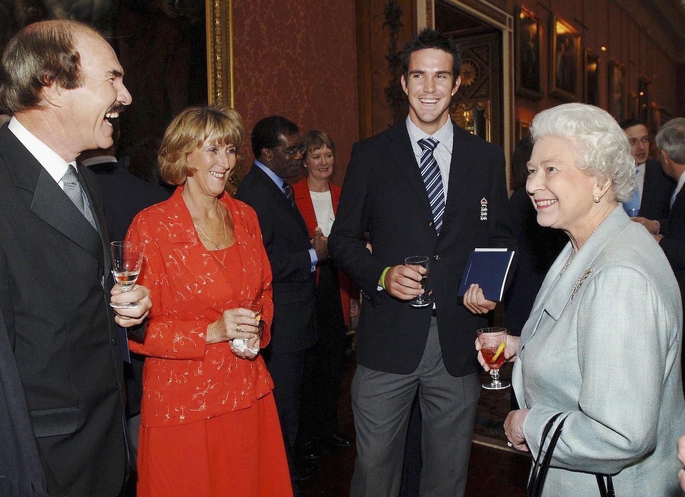 Monarchee-hee: Kevin Pietersen braces for the dad jokes