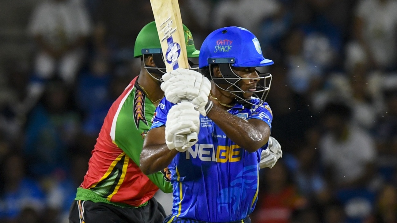 Auguste’s 73 off 35 trumps Shepherd’s 73* off 34 to lift St Lucia Kings to second