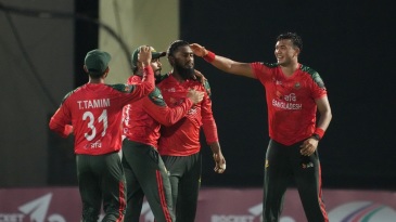Bangladesh pick three seamers, opt to bowl against Hong Kong