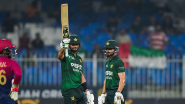 Saim Ayub, Hasan Nawaz fifties hand Pakistan commanding win