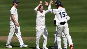 Jaydn Denly fifty stretches Kent lead