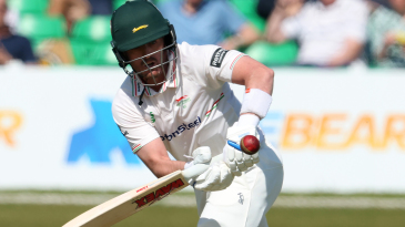 Hill, Masood build solid foundation for Leicestershire