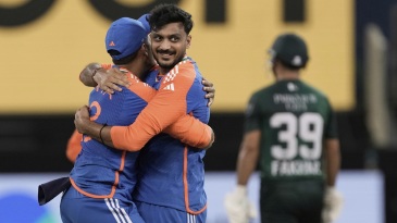 Axar hurts head, could be in doubt for Pakistan clash